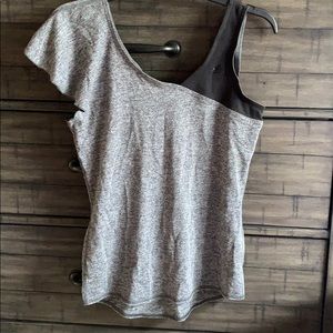 Stylish adidas off the shoulder workout top
